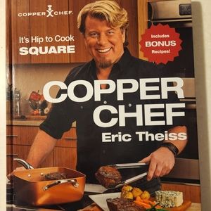 NWOT hardcover Copper Chef cook book